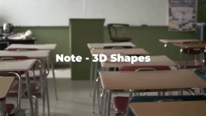 3D Shapes
