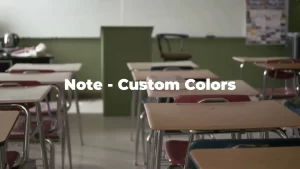 Custom Colors